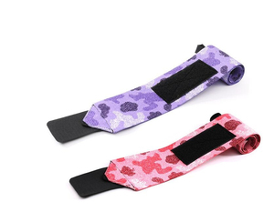 Recién llegado, muñequeras de neopreno, cierre de bucle de gancho, accesorios de gimnasio para Fitness, para compresión, levantamiento de pesas, cierre de bucle de gancho - Product Image 2