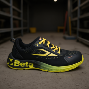 Scarpe Antinfortunistiche RENEGADE con Tessuto Intrecciato Resistente e Traspirante, Dettagli Gialli - Product Image 3