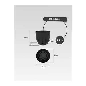 2025 nouveau Design marque privée 6 pièces ensemble de pots de fleurs décoratifs pour Pot de fleur intérieur et extérieur ensembles de pots de fleurs de table - Product Image 3