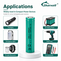 بطارية ليثيوم أيون أسطوانية قابلة لإعادة الشحن شاركسيل SX-26700-4000-3.7V 26700 بسعة 4000 مللي أمبير في الساعة وجهد 3.7 فولت