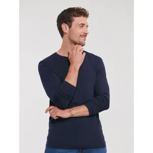 T-shirt à manches longues pour homme, pur coton biologique, durable, promotionnel - Product Image 6