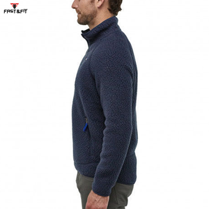 Chaqueta Formal de camuflaje de piel sintética con cremallera completa de alta calidad, sudadera de primavera con cremallera polar, forrado de Sherpa, impermeable a prueba de viento - Product Image 2