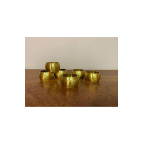 Anillo de latón personalizado para mesa de fiesta, soporte para servilletas, cadena, tamaño personalizado, precio barato - Product Image 1