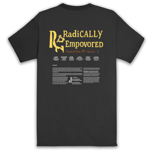 T-Shirt Promozionale Radicalmente Potenziata per Diritti Umani e Decenza di Base, per Uso Protestistico - Product Image 3