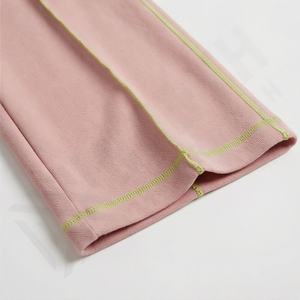 Custom Wholesale Waffle Knit <b>Sets</b> <b>Women</b> <b>Thermal</b> Zipper Hoodie Jacket and Flared Pants Tracksuit 2 Piece <b>Sets</b> Premium Clothing - Product Image 6