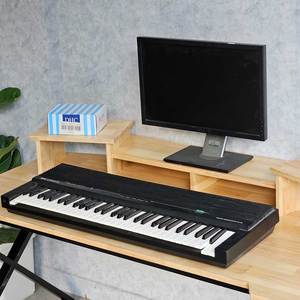 Bureau de studio en bois massif avec pieds en X, modèle confortable pour femme SD68008 - Product Image 6