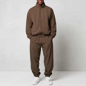 Conjunto Deportivo Unisex Personalizado con Pantalones Deportivos y Chaqueta con Capucha y Cremallera Completa, Estampado con Efecto Ácido, Ropa Deportiva de Invierno - Product Image 2