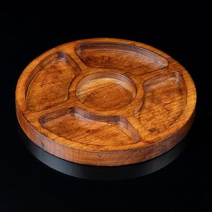 ถาดเสิร์ฟชาไม้มะม่วงดีไซน์หรูหราสำหรับเป็นของขวัญถาดเสิร์ฟชาอเนกประสงค์สำหรับใช้ในบ้าน - Product Image 6