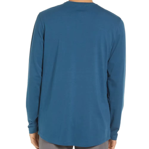 T-shirt à manches longues personnalisé de qualité supérieure T-shirt à manches longues surdimensionné 100% coton pour homme - Product Image 5