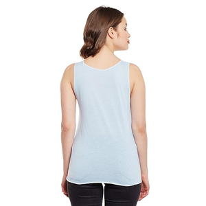 Camiseta de tirantes transpirable con estampado de talla grande para mujer de diseño personalizado, ropa informal cómoda de punto para Fitness de Bangladesh - Product Image 2