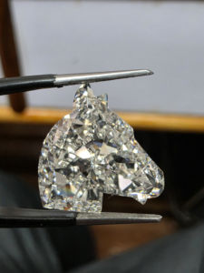 Diamant de laboratoire certifié IGI, taille fantaisie ananas, 1,02 carats, couleur D, clarté VS, poli, rempli, pour bijoux - Product Image 2