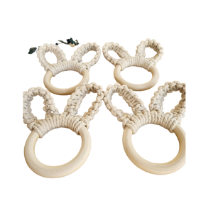Juego de Anillos de Servilleta de Macramé Hechos a Mano para Decoración de Mesa, Anillos para Ropa, para Vajilla y Accesorios de Cocina - Product Image 6