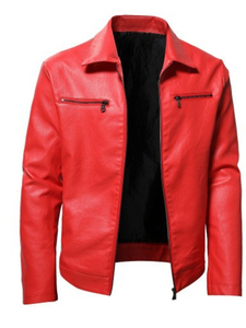 Abrigo informal de fiesta de última calidad para hombre, chaqueta de invierno de cuero de talla grande con forro de poliéster con diseño personalizado - Product Image 3
