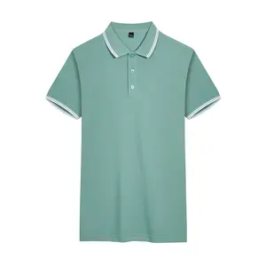 T-shirt léger à manches courtes en polyester/coton tricoté pour hommes avec impression graphique sublimée pour les tenues décontractées de sport et de gymnastique - Product Image 3