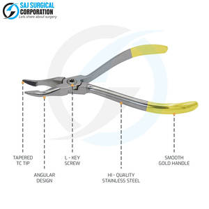 Alicates Ortodónticos Manuales de Acero Inoxidable Hechos en Pakistán con Agarre Ergonómico, Color y Logotipo Personalizados, Gran Venta - Product Image 2