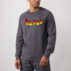 Sudaderas con capucha y Sudadera de manga larga de algodón 100% de Color sólido holgado personalizado para hombre, venta al por mayor, sudadera de primavera para hombre - Product Image 6