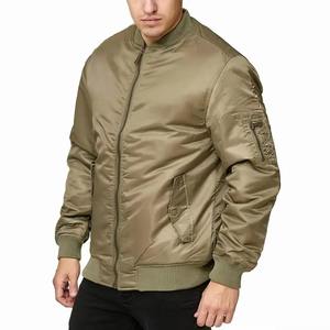 Chaqueta Bomber Premium de Invierno para Hombre, con Logotipo Frontal, Estilo Urbano, Casual, Ligera, con Cierre, 100% Poliéster, Secado Rápido, Transpirable, Algodón - Product Image 5