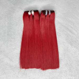 Extensiones de cabello humano de estilo ondulado Frontal recto de hueso, paquetes de cabello virgen crudo sin procesar, súper vietnamita - Product Image 1