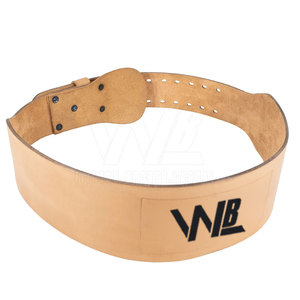 High Quality Cowhide Leather Gym Belt Custom Logo Heavy Duty <b>Back</b> <b>Support</b> Non-Slip Professional Protection for Fitness - Product Image 2