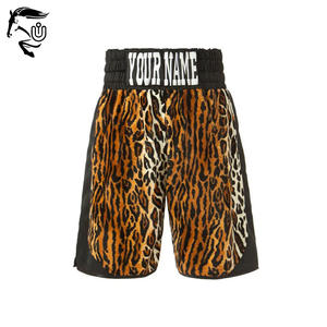 Shorts de MMA pour hommes sur mesure de qualité supérieure en gros, impression numérique, tissu polyester 140g, OEM/ODM pour l'entraînement aux arts martiaux - Product Image 5