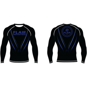 Personnalisé Durable Nylon BJJ Rash Guard Longue Protection UV Anti-UV Compression Chemise Respirant et Confortable - Product Image 3