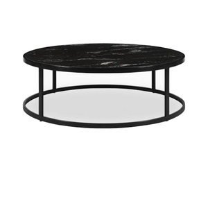 โต๊ะกาแฟกรอบทันสมัยดีไซน์พิเศษสำหรับห้องนั่งเล่นเฟอร์นิเจอร์ตกแต่งบ้านโต๊ะกลางสุดหรู - Product Image 2