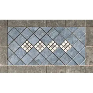 Happy Floors French Quarter Tile Medallion 26 1/2 \ "X 15 3/8 \" Accessoire pour carreaux - Product Image 1