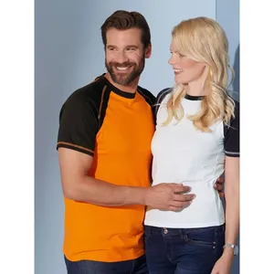 T-shirt promotionnel personnalisé pour homme, coupe raglan, pour merchandising - Product Image 1