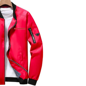 แจ็กเก็ตนักบินสำหรับผู้ชายและผู้หญิงน้ำหนักเบาสีทึบระบายอากาศได้ดีสำหรับฤดูหนาว - Product Image 2