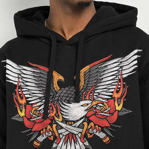 Bajo MOQ Sudaderas con capucha para hombre Moda 100% Sudaderas con capucha de algodón disponibles en calidad superior Sudaderas con capucha personalizadas Deportes para correr - Product Image 5