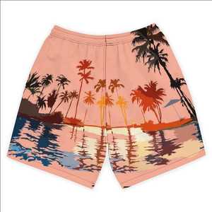 Oferta Especial: Shorts de Baño Personalizados para Hombre, Secado Rápido, Ecológicos, con Cordón Ajustable y Logotipo Frontal, OEM Disponible - Product Image 6