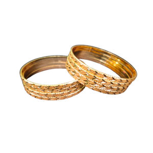 Super offres Bracelets avec 22 CT or métal fait de forme ronde derniers bracelets conçus à vendre par les exportateurs - Product Image 1