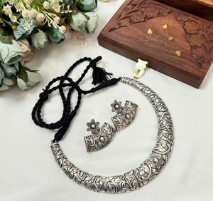 Direct From <b>Indian</b> Supplier Best Selling SHIVINKA High Quality High Grade Geometric Pattern Necklace Stud Earrings <b>Set</b> - Product Image 1