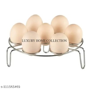 Estantes de huevos de metal con un aspecto único de inspiración vintage que proporciona una solución rústica pero sofisticada para el almacenamiento de huevos - Product Image 2