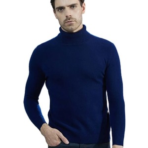 <b>Men</b> Knitted Sweaters Cashmere Sweater 100% Merino Wool <b>Turtleneck</b> Long Sleeve Thick Pullover Winter Autumn Male <b>Jumpers</b> Clothes - Product Image 6