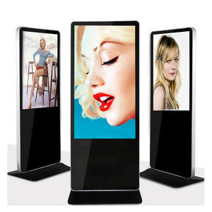 Écran Lcd pour vitrine, Double écran d'affichage numérique publicitaire <span class=keywords><strong>Tv</strong></span> écran publicitaire intérieur pour vitrine - Product Image 1