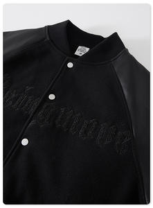 Veste d'hiver pour homme XS, style motard urbain, en cuir de vachette et toile, écologique, respirante, coupe-vent et légère, à la vente - Product Image 4