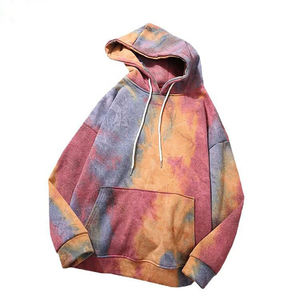 Diseño personalizado lujo 100% algodón Tie Dye entrenamiento atlético Jogging Track Joggers trajes conjuntos chándal hombres chándal - Product Image 3