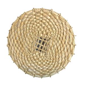 Vente en gros de sets de table de Noël en osier tissé occidental napperon rond en rotin pour cuisine en bois pour table à manger design de luxe - Product Image 6