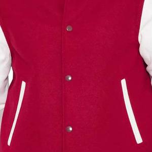 OEM Custom Two Colors Mens Customized Logo Embroidery Streetwear Customs Fabric Man Winter Wear <b>jacket</b> for men, <b>patchwork</b> - Product Image 6