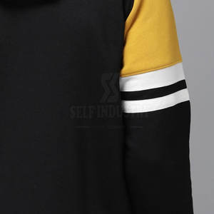 Sudaderas con capucha al por mayor hechas en fábrica 2025, sudaderas con capucha con logotipo personalizado para hombre, sudaderas con capucha con contraste de Color de poliéster para hombre - Product Image 5
