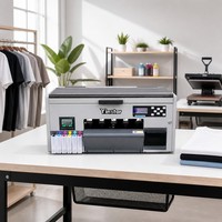 Mesin Printer DTF A3 Mini Desktop Digital untuk Transfer Panas pada Kaos, Kulit, Film Hewan Peliharaan, dan Pencetakan Inkjet