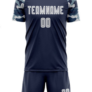 Vente en gros de maillots de football français logo personnalisé maillot de football football confortable à séchage rapide pour hommes - Product Image 5