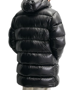 Chaqueta Cortavientos Impermeable y Ecológica con Capucha, Chaqueta Informal para Exteriores con Aislamiento de Forro Polar y Cierre de Cremallera para Hombre y Mujer - Product Image 2
