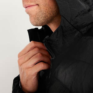 Veste matelassée légère pour homme, streetwear de haute qualité, manteau d'hiver, veste matelassée noire - Product Image 5