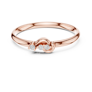 Rosadore Jewels 10K แหวนเปิดนิ้วสำหรับสาวๆดูน้อยที่สุด - Product Image 2