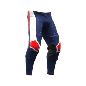 Pantalon de moto en cuir de vachette respirant avec graphismes sublimés - Product Image 5