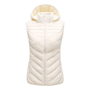 New Arrival High Quality Autumn and Winter Crop <b>Tops</b> <b>Vest</b> Fashionable Bubble Down Puffer <b>Vest</b> for <b>Women's</b> - Product Image 6