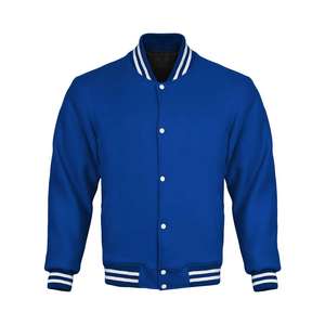 Chaquetas Varsity con Parches de Logotipo Personalizados de Alta Calidad Estilo Universitario para Jóvenes 2026 - Product Image 1