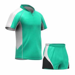 Logo personnalisé, uniforme de rugby léger à manches courtes, vêtements de sport, dernière conception et style d'ensembles de prix - Product Image 5